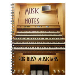 Muzieknotebook voor drukke muzikanten notitieboek