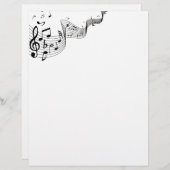 Muzieknoten (Voorkant / Achterkant)