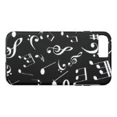 Muzieknoten 2 Case-Mate iPhone case (Achterkant (Horizontaal))