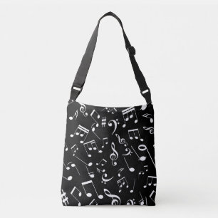 Muzieknoten 2 crossbody tas