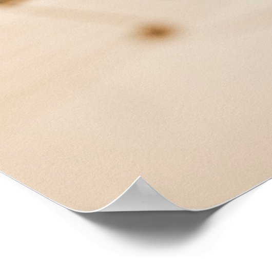 Muzieknoten 2 poster (Hoek)