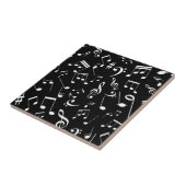 Muzieknoten 2 tegeltje (Zijkant)