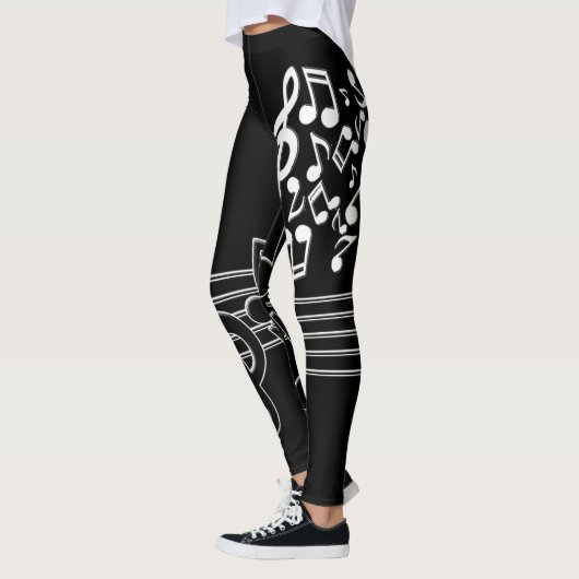 muzieknoten 3 leggings (Links)
