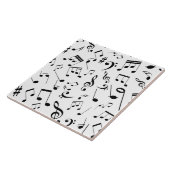 Muzieknoten 3 tegeltje (Zijkant)