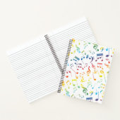 Muzieknoten 4 notitieboek (Binnen)