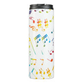 Muzieknoten 4 thermosbeker (Achterkant)