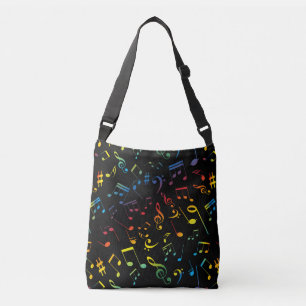 Muzieknoten 5 crossbody tas