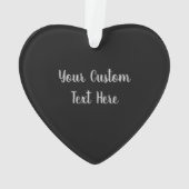 muzieknoten aangepaste tekstversiering ornament (achterkant)