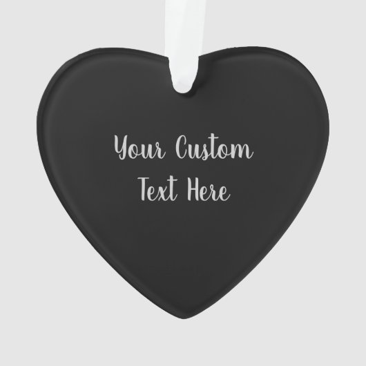 muzieknoten aangepaste tekstversiering ornament (achterkant)