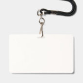 muzieknoten badge (Achterkant met lanyard)