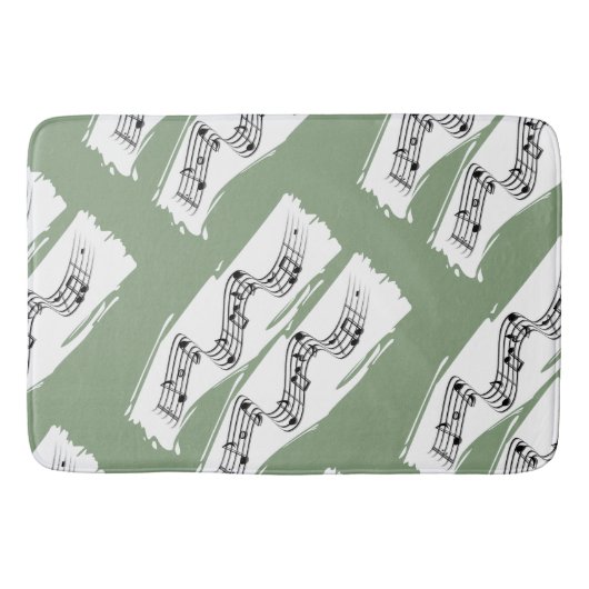 Muzieknoten Badmat (Voorkant)