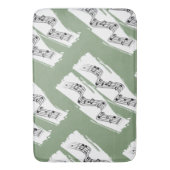 Muzieknoten Badmat (Voorkant Verticaal)