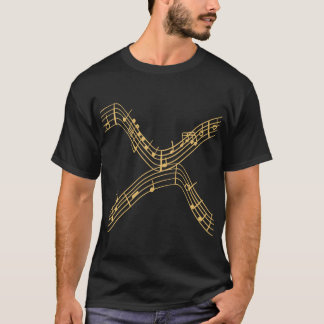 Muzieknoten Band Personeel T-shirt