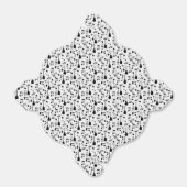 Muzieknoten - Bladmuziek Design Bedankdoosjes (Uitgevouwen)