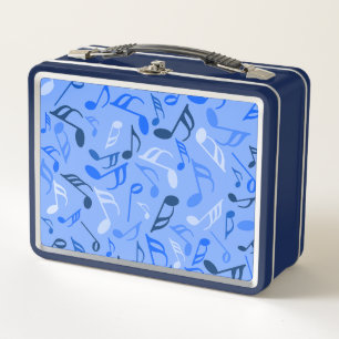 Muzieknoten blauw