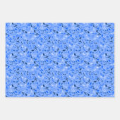 Muzieknoten Blauw Groen Paarse Inpakpapier Vel (Voorkant)