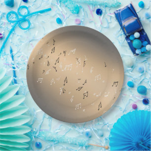 Muzieknoten Bord Golden Moon Paper