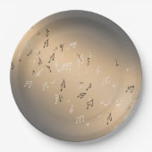 Muzieknoten Bord Golden Moon Paper (Voorkant)