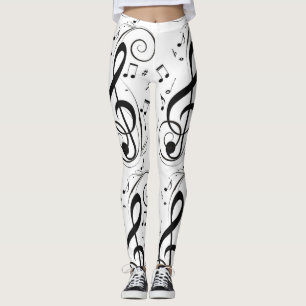**MUZIEKNOTEN** BROEK LEGGINGS