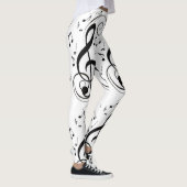 **MUZIEKNOTEN** BROEK LEGGINGS (Rechts)