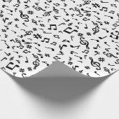 Muzieknoten Cadeaupapier (Hoek)