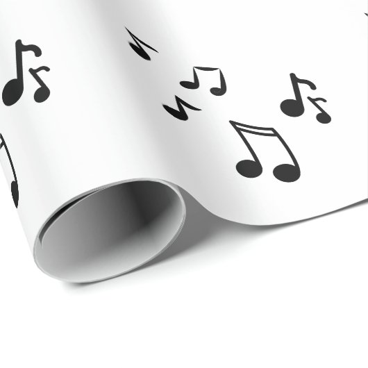 muzieknoten cadeaupapier (Rol Hoek)