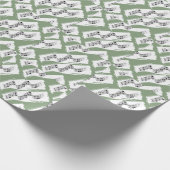 Muzieknoten Cadeaupapier (Hoek)