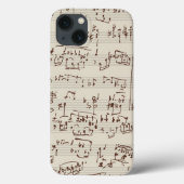 Muzieknoten Case-Mate iPhone Case (Achterkant)