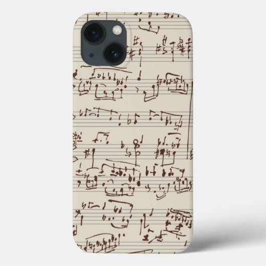 Muzieknoten Case-Mate iPhone Case (Achterkant)