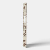 Muzieknoten Case-Mate iPhone Case (Achterkant / Rechts)