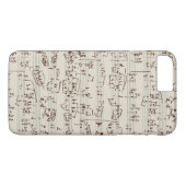 Muzieknoten Case-Mate iPhone Case (Achterkant (Horizontaal))