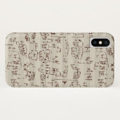 Muzieknoten Case-Mate iPhone Case (Achterkant (horizontaal))