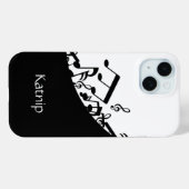 Muzieknoten Case-Mate iPhone Case (Achterkant (horizontaal))