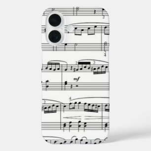 Muzieknoten iPhone 16 Hoesje