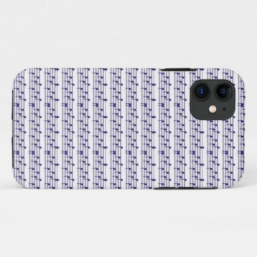 muzieknoten Case-Mate iPhone case (Achterkant (horizontaal))