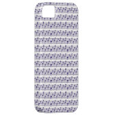 muzieknoten Case-Mate iPhone case (Back/Rechts)