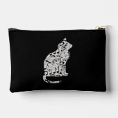 Muzieknoten Cat Lover - Minimalistische muzikant Etui (Achterkant)