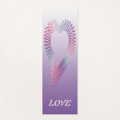 Muzieknoten Creëer a Heart Yogamat (Voorkant)