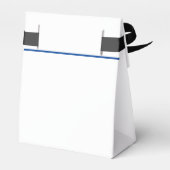 Muzieknoten Custom Choir Graduation Party Bedankdoosjes (Achterkant)