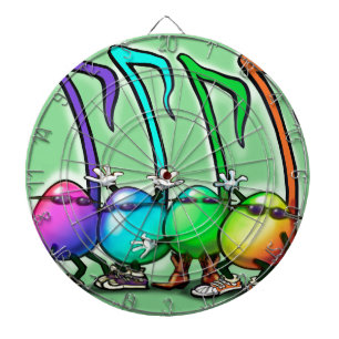 Muzieknoten Dartbord