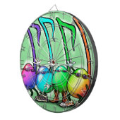 Muzieknoten Dartbord (Voorkant Rechts)