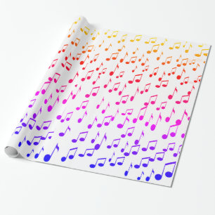 Muzieknoten, de beats! cadeaupapier