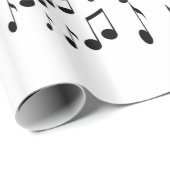 Muzieknoten, de beats! cadeaupapier (Rol Hoek)