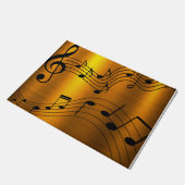 Muzieknoten Deurmat (Schuin)