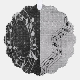 Muzieknoten die je maakt het verschil ornament kaart