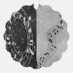 Muzieknoten die je maakt het verschil ornament kaart