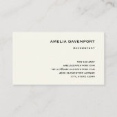 Muzieknoten en Bloemen Retro Stijl Visitekaartje (Achterkant)