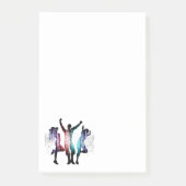 Muzieknoten en dansers post-it® notes (Voorkant)