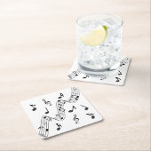 muzieknoten en Onderzetter voor personeel voor muz (Insitu)