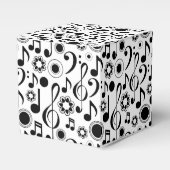 Muzieknoten en reinigingsmiddelen bedankdoosjes (Voorkant Zijde)